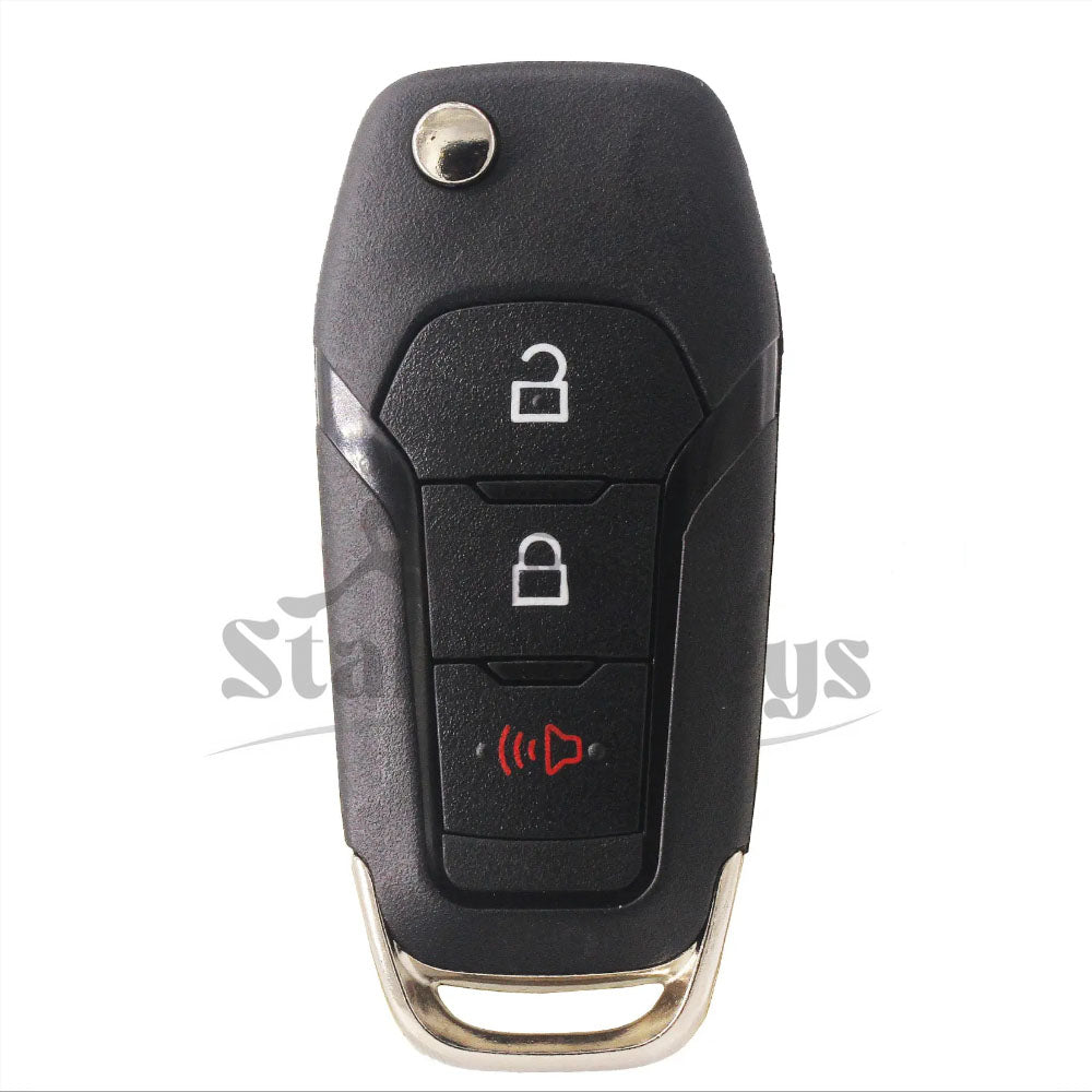 2023-2025 Ford F-Series / 3-Button Flip Key / PN: 164-R8334 / N5F-A08TBLP / 128 BIT / 433 MHz / AFTERMARKET 2023-2025 Ford F-Series / 3-Button Flip Key / PN: 164-R8334 / N5F-A08TBLP / 128 BIT / 433 MHz / AFTERMARKET